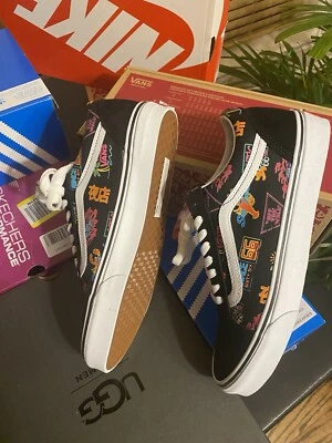 Vand Old Skool Acid Denim Mujer’s Talla 10.5/Hombre’s Talla 9 Suavemente Usado Con Caja! Foto 1 de 4