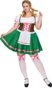 Spooktacular Creations Plus Size Halloween Costumes, Green Traditional... - Picture 1 of 7