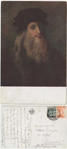 LEONARDO DA VINCI - AUTORITRATTO - VIAGG. 1921 -9793- - Imagen 1 de 1