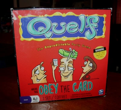 Quelf - The Unpredictable Party Game Where You Obey the Card! 3-8 Players - Image 1 of 4