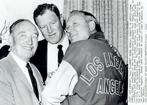 1960 Press Photo New MLB Baseball Franchise Los Angeles Angels Executive Staff - Picture 1 of 2