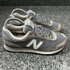 New Balance 515 Gray White Athletic Shoes Sneakers WL515STE | Women’s Size 7.5