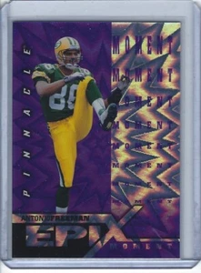 Tarjeta insertada Pinnacle Antonio Freeman 1997 púrpura Epix Moment #7  - Imagen 1 de 1