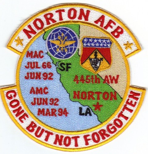 NORTON AIR FORCE BASE, CALIFORNIA, GONE BUT NOT FORGOTTEN | eBay
