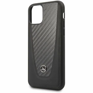 Funda protectora genuina de carbono y cuero para teléfono Mercedes Benz - para iPhone 11 PRO - Imagen 1 de 7