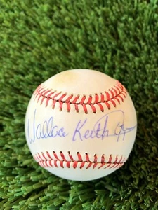 WALLY JOYNER FULL NAME SIGNED AMERICAN LEAGUE BASEBALL ANGELS ROYALS PADRES - Picture 1 of 4
