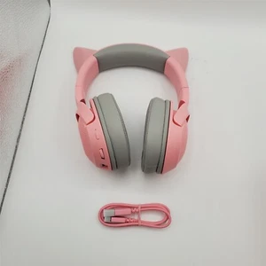 Razer Kraken Kitty V2 BT Wireless RGB Headset - Quartz Pink - Picture 1 of 3