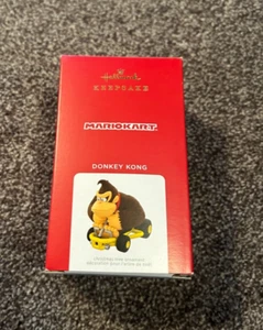 Hallmark Holiday Christmas Ornament - 2021 Nintendo Super Mario Kart Donkey Kong - Picture 1 of 4