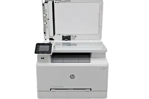 HP LaserJet Pro M283fdw All-In-One Printer - White, W TONER. - Picture 1 of 5