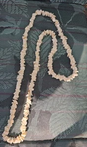Vintage Puka Muschel Halskette, 34 Zoll - Bild 1 von 5