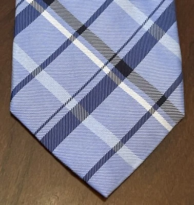 Chaps синий ручной работы 100% шелк мужской галстук сделано в Китае - Изображение 1 из 4