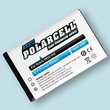 PolarCell Akku für Nokia C3-00 X6-00 5230 5800 XpressMusic N900 5228 BL-5J Accu