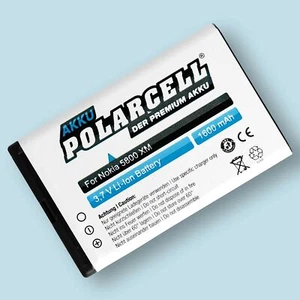 PolarCell Akku für Nokia C3-00 X6-00 5230 5800 XpressMusic N900 5228 BL-5J Accu - Bild 1 von 6