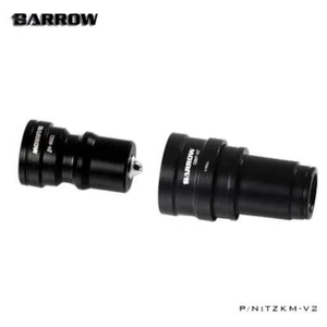 Barrow TZKMF-V2 G1/4 Quick Disconnect Male + Female Set - Black - Afbeelding 1 van 7