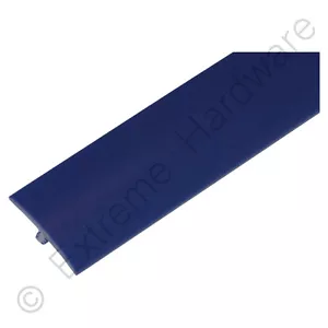 Borde de plástico moldeado en T azul 50 pies 3/4" 18 mm para gabinete de máquina arcade - Imagen 1 de 2