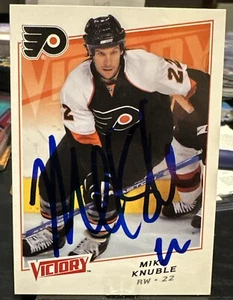 Mike Kimble Signed 2008-09 Upper Deck Card #53 Flyers  - Picture 1 of 2