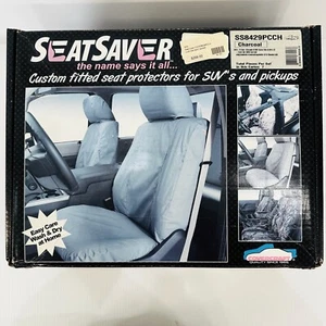 Cubierta de asiento personalizada Covercraft SeatSaver carbón 14-15 GMC Sierra 1500 SS8429PCCH - Imagen 1 de 24