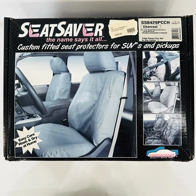 Covercraft SeatSaver 定制座椅套 木炭 14-15 GMC Sierra 1500 SS8429PCCH — 第 1/4 张图片