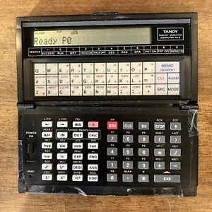 Computadora científica de bolsillo Tandy PC-6 de colección leer descripción - problemas cosméticos - Imagen 1 de 8