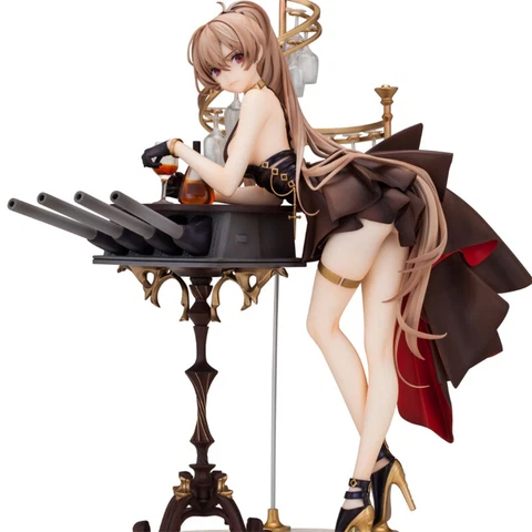 Azur Lane MNF Jean Bart Anime Garage Kit Dress Figure PVC Model Ornament Gift Cover