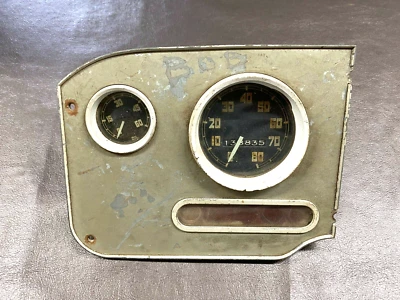 GMC Truck 1583832 1955-1959 calibre LH panel pantalla velocímetro aceite GMC 100 Foto 1 de 4