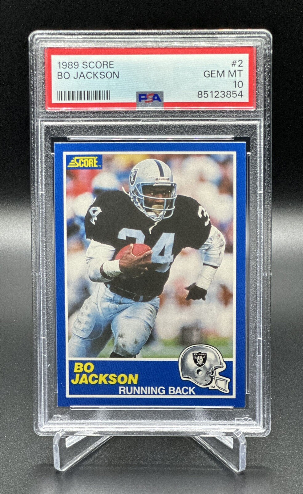Bo Jackson 1989 Score #2 Base PSA 10 Price Guide - Sports Card Investor