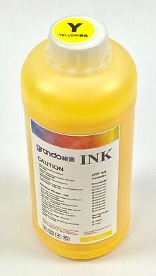 DTF Ink Yellow 1000ml for Direct to Film Printing Premium Quality - Image 1 of 4