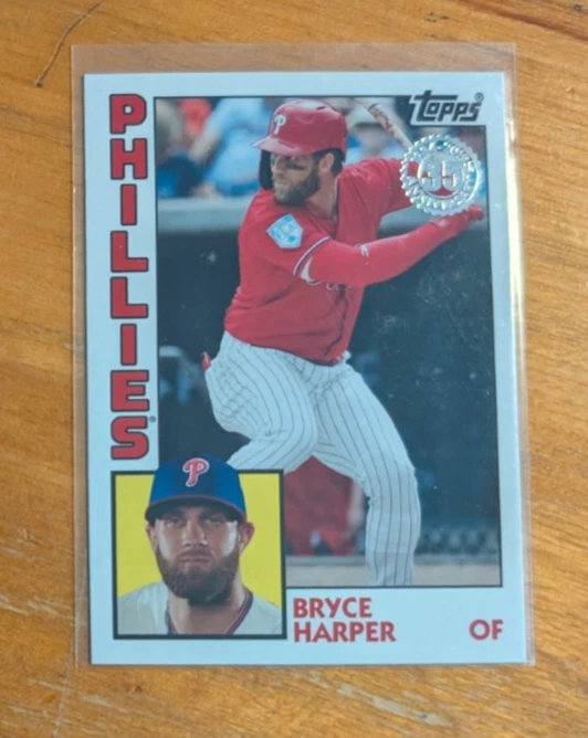 2019 Topps Update '84 Topps #84-38 Bryce Harper Phillies - Image 1 of 1