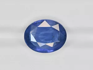 GIA Certified BURMA Blue Sapphire 8.38 Cts Natural Untreated Deep Blue Oval - Picture 1 of 10