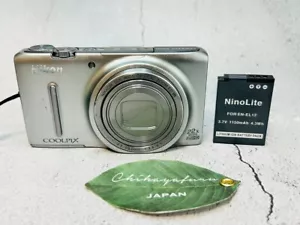 Nikon Coolpix S9500 18.1 MP Compact Digital Camera Silver Fast Shipping - Picture 1 of 14