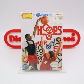 NES Nintendo Hoops - &iexcl;INCRE&Iacute;BLE ESTADO NUEVO Y Sellado de F&aacute;brica con Aut&eacute;ntica Costura en H!