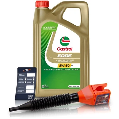 CASTROL 5 L EDGE 5W-30 LL MOTORÖL FÜR ACEA C3 API SQ BMW MB OPEL VW RENAULT