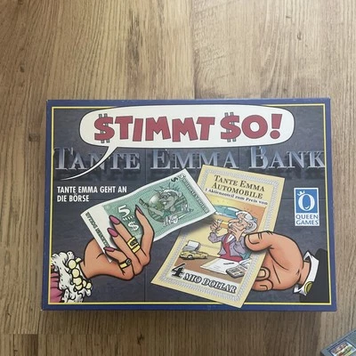 Stimmt So! Tante Emma Geht an Die Börse - Queen Games - Brettspiel, Gut Erhalten - Bild 1 von 4