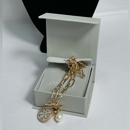 Collana di perle barocche coltivate d'acqua dolce ciondolo Chanel