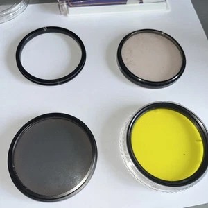 62mm Filters Sun Yellow Tora Pink Hoya Polarizing And 1 Adapter - Picture 1 of 4