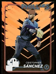2024 Topps Update #US32 Cristopher Sánchez Holiday Phillies (SP-182) - Picture 1 of 2