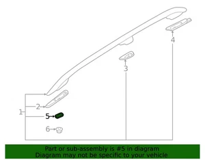 Subaru OEM 2019-25 Forester/Outback Roof Rail Washers 903120010 NIP (5 pieces - Picture 1 of 2