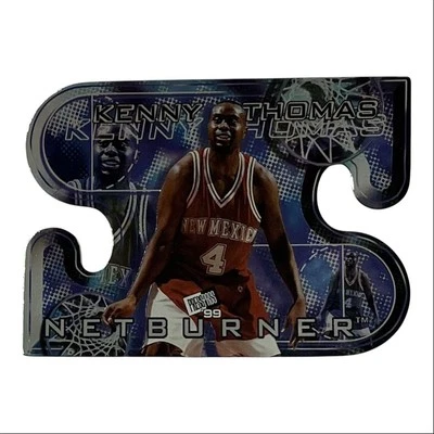 1999 Press Pass queimadores de rede #NB16 Kenny Thomas Novo México Lobos - Imagem 1 de 2