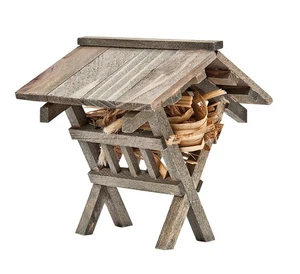 Comedero miniatura VBS aprox. 7 cm maqueta de tren belén Navidad modelismo - Imagen 1 de 5