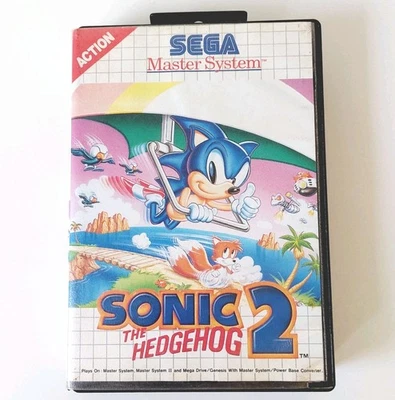 Sonic The Hedgehog 2 | Blue Label | Complete | Sega Master System 1992 - Image 1 of 4