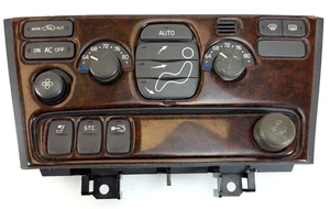 01-09 Volvo V60 V70 XC70 OEM AC calefacción climatización panel reposacabezas maletero madera - Imagen 1 de 8
