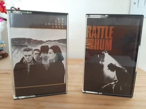 U2 - Rattle And Hum/ The Joshua Tree Cassette Tape Bundle - Picture 1 of 5