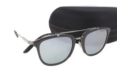 Carrera 127/S Occhiali da Sole Uomo OS Nero Colori Argento Telaio Tinto Unisex - Immagine 1 di 4