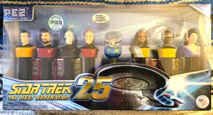 Star Trek Next Generation 25 Pez Dispenser Set Limited Collector’s Series 2012 - Picture 1 of 2