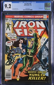 Iron Fist #10 1976 Marvel Comic 9.2 NM- CGC Graded Book Daughters of Dragon - Picture 1 of 2