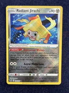 RADIANT JIRACHI 120/195 PLATA TEMPEST RADIANT RARO Pokémon - Imagen 1 de 2
