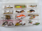 GOING FISHING: BASS PRO SHOP TACKLE STORAGE BOX WITH 18 LURES IN IT #20