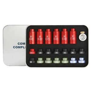 Kit comparador de balas con 14 insertos suministros de recarga de munición de precisión - Imagen 1 de 12