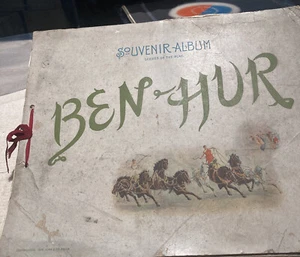 Álbum de recuerdo vintage de 1900 Ben-Hur "Escenas de la obra" producción de Broadway - Imagen 1 de 9
