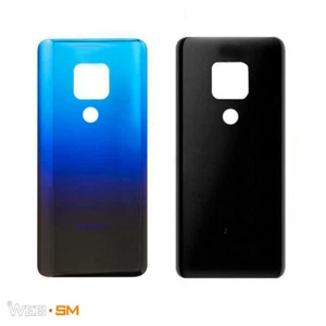 VETRO BACK COVER SCOCCA POSTERIORE HUAWEI MATE 20 SNE-LX1 SNE-AL00 BLU NERO - Foto 1 di 1